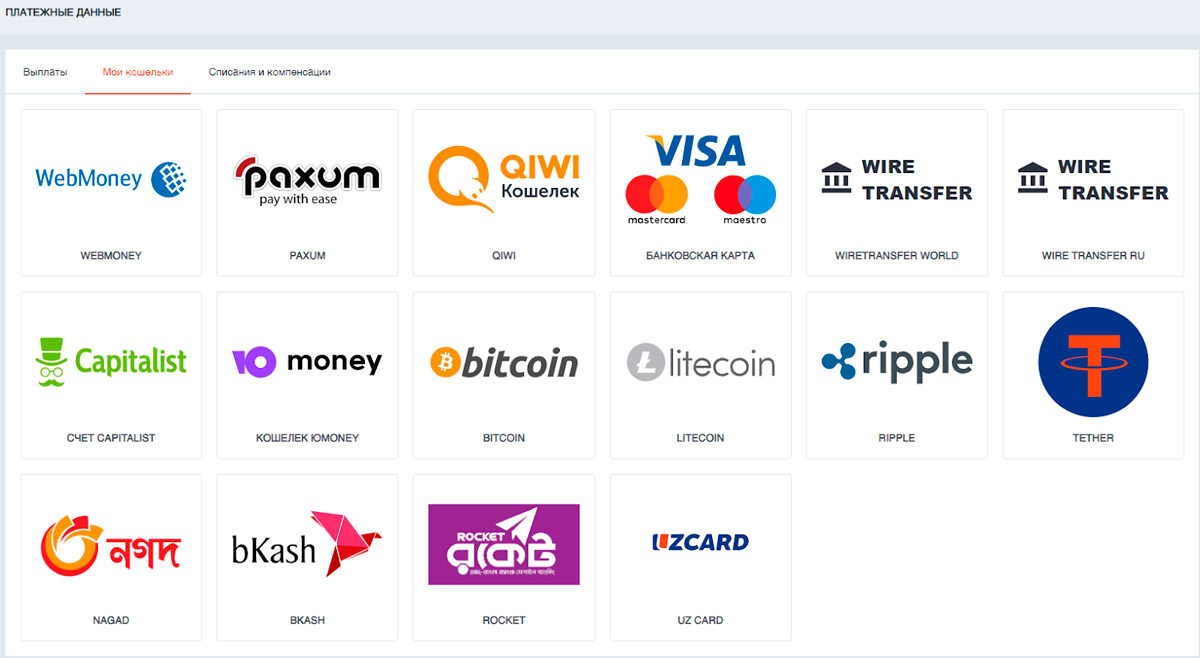 Mostbet Partners выплаты